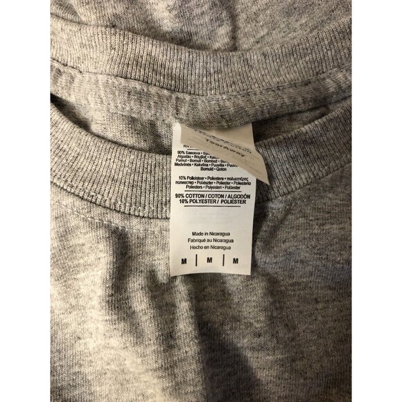 Men's Gildan Gray Kentucky Navy Blue Horse Equine T Shirt Size Medium. A46 - Picture 4 of 4